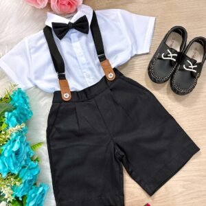 Conjunto Kanga Social Miguel Preto Suspensorio Shorts (CNJKGSCLPRTSPSST)