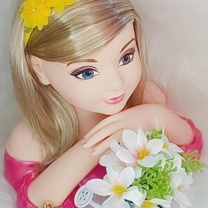 Faixa Belli Flor e Strass Amarelo (FXBLLFRSTRSAMRL)