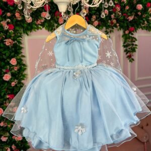 Vestido Juvenil Lig Lig Temático Frozen (VESTJVLLGLGTMTPCS2)