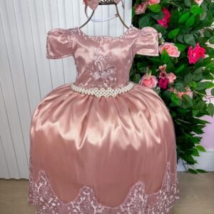 Vestido Enjoy Longo Sofia Rose TAMANHO:2;COR:Tonys Pink (VESTENJLNGRSRNDD2T2)