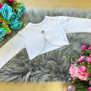 Casaco Bolero Soft Sofia Branco (CSCOFTSSFIABRNCO)