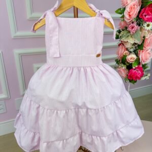 Vestido Banana Club Amelia Xadrez Rosa Bebe (VESTBNNCLBAMLXDRZRSBB)