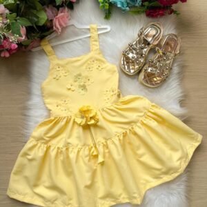 Vestido Blogueirinha Cecilia Amarelo (VESTBLGCLLAMRL)