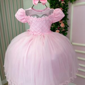 Vestido Menina Bonita Luna Rosa Bebe Modelo 2 (VESTMNNBNTLNRSBBMDLO)