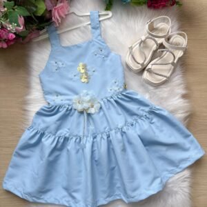 Vestido Blogueirinha Cecilia Azul Bebe (VESTBLGCLLAZBB)
