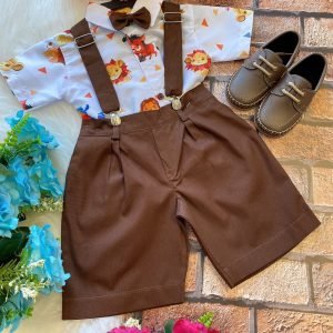 Conjunto Temáticos Meninos Leãozinho (CNJTMCMNNRLAO)